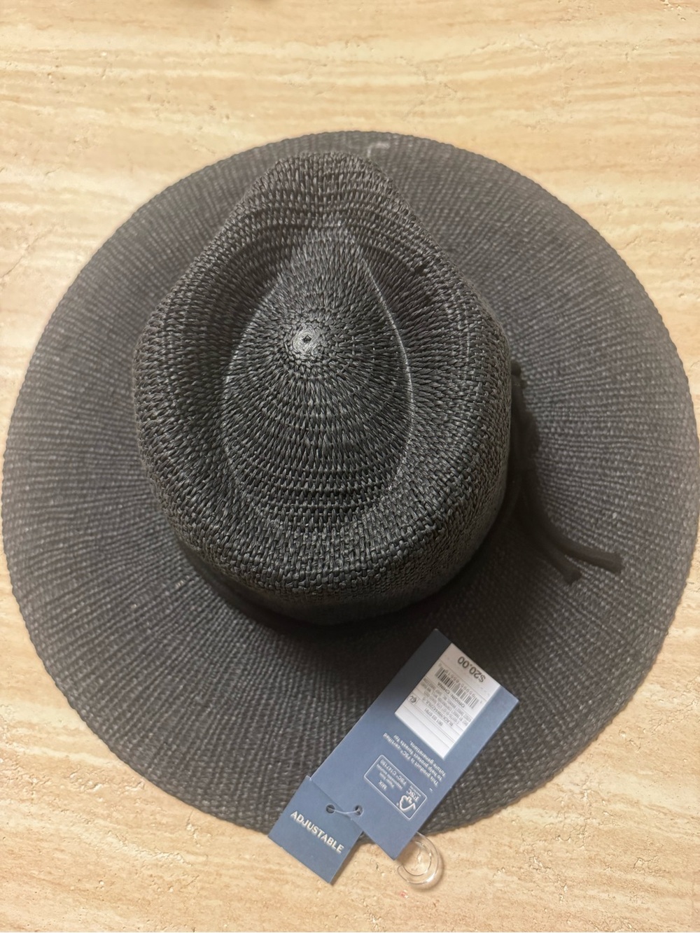 Universal Thread Straw Wide-Brim Sun Hat - Picture 4 of 5